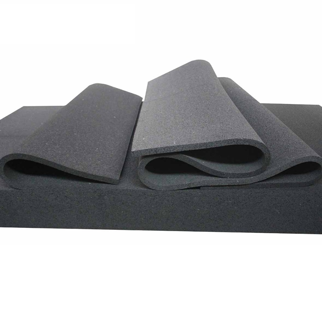 Open cell sound-absorbing rubber foam sheet - KNS Rubber and Plastic